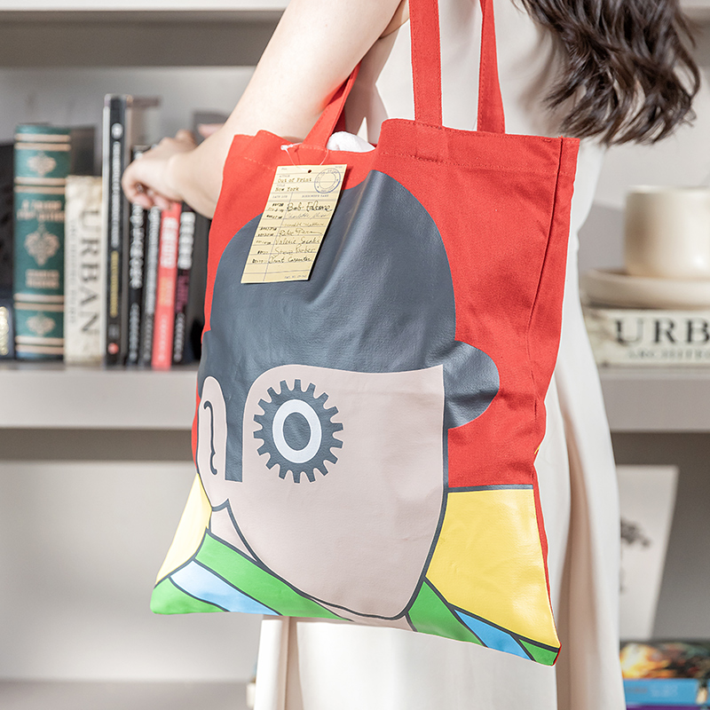 U.S.A Out of Print A Clockwork Orange canvas Bag capacity commute leisure time One shoulder Totesin the Leather/Lady bags/Men's bag, Ms. bags category - from Buy2taobao.com to provide professional Taobao agent buy service