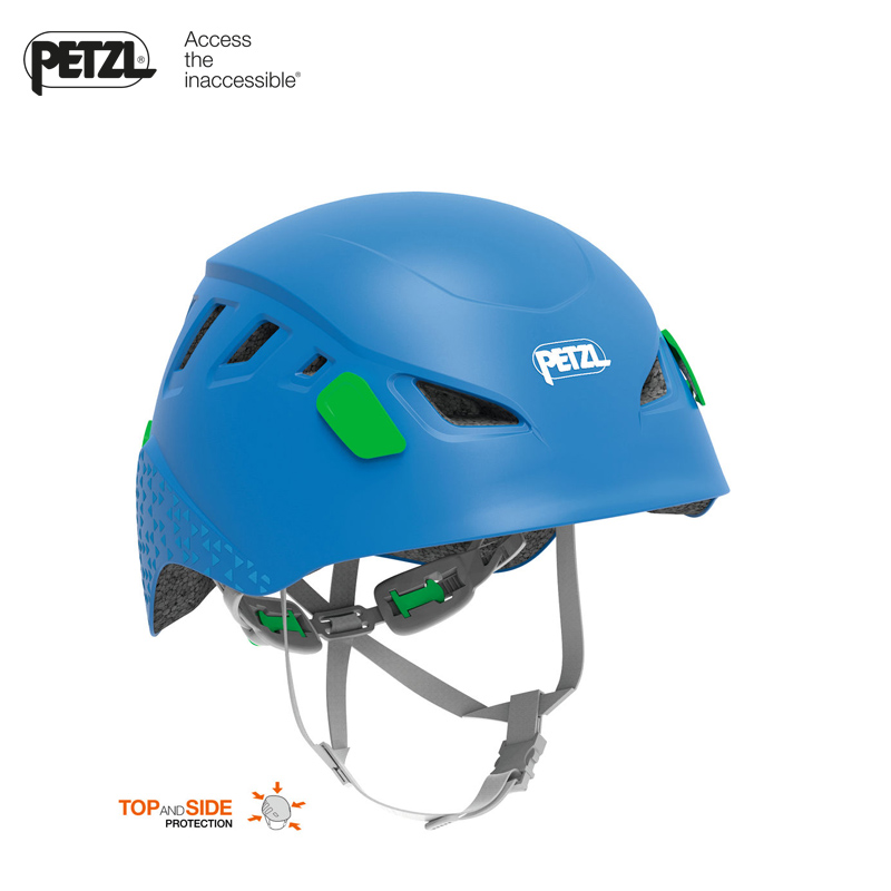 法国PETZL攀索PICCHU儿童头盔攀登逃生防护自行车安全头盔 A049AA