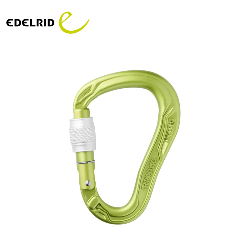 EDELRID 安多睿HMS Bullet Screw梨形铝合金丝扣锁轻量铝合金锁扣