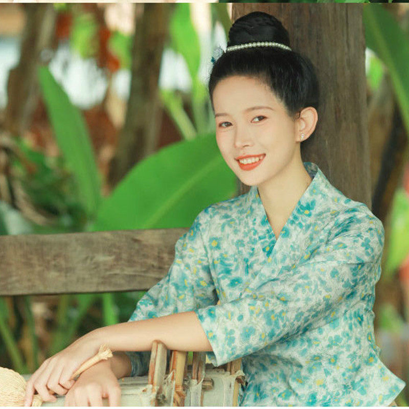 西双版纳傣族头饰 网红民族头花 清新小娘惹发饰 对夹