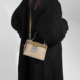 RANU小众设计盒子包包女2024新款复古可爱手机包斜挎单肩包手提包