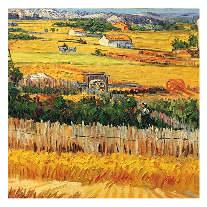 (临摹) 梵高《大丰收》