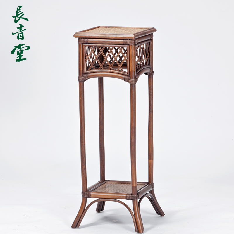 Evergreen Church Rattan Flower trellis Floor type indoor a living room multi-storey Shelf balcony square Potted plant Flower pot Shelfin the Residential furniture , Shelf , Flower/Spend a few category - from Buy2taobao.com to provide professional Taobao agent buy service