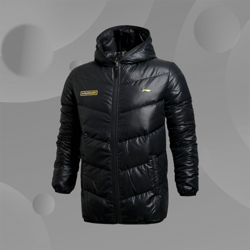 李宁正品羽绒服男款秋冬季短款保暖休闲时尚短款运动外套aymg071