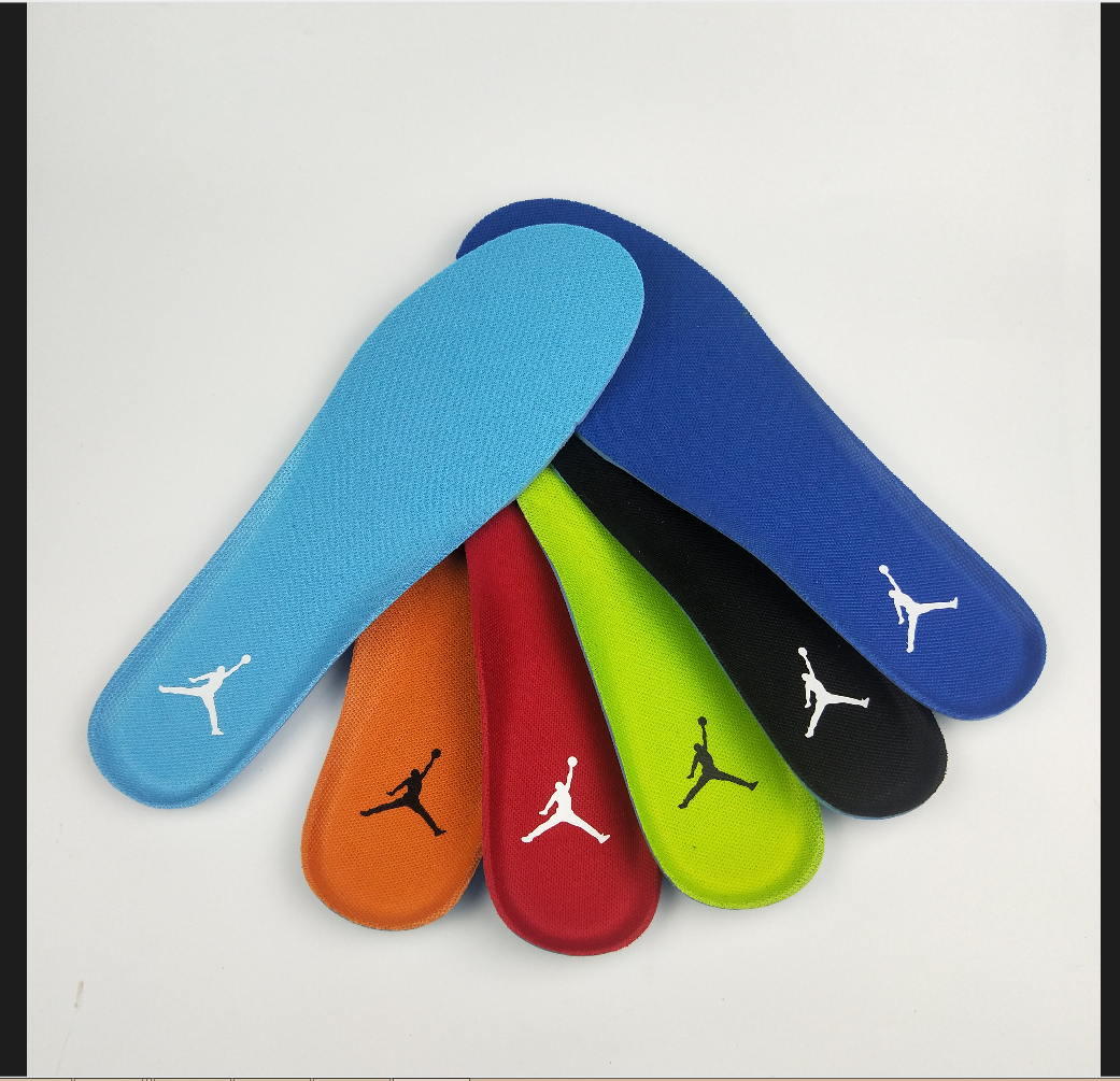 适配乔丹6aj1鞋垫原装品质男芝加哥倒钩小闪电黑脚趾防汗透气aj32