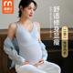 曼娜莎哺乳背心吊带喂奶上衣孕妇内衣哺乳透气高弹轻薄免穿文胸夏