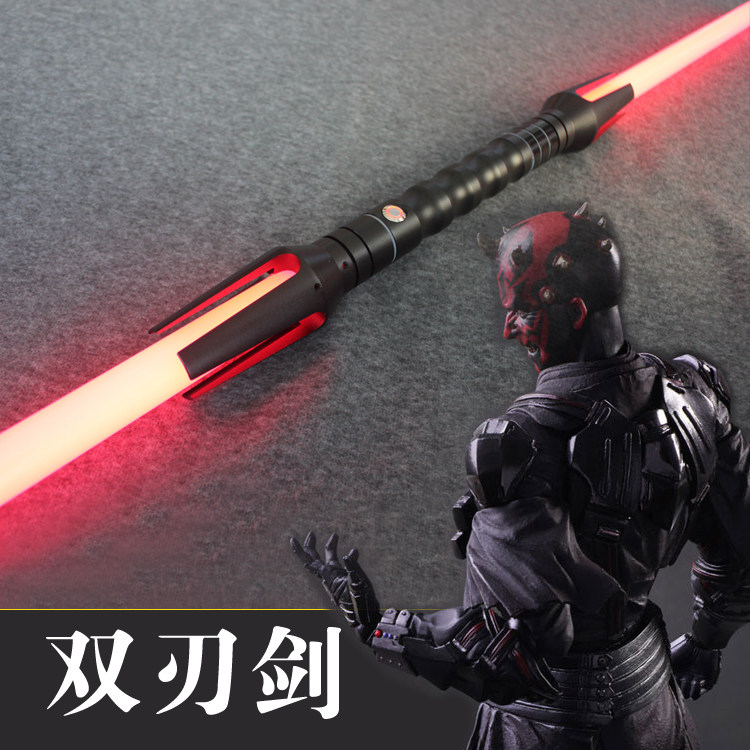 亿达电星球大战光剑cos道具双头剑带音效激光闪光动漫电子