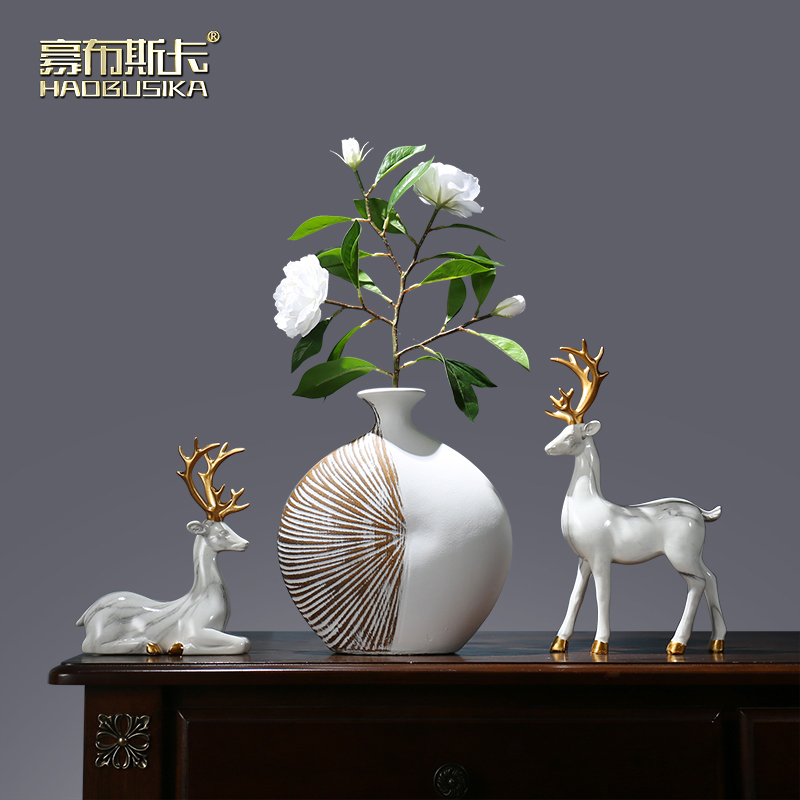 北欧玄关酒柜电视柜装饰摆件家居饰品