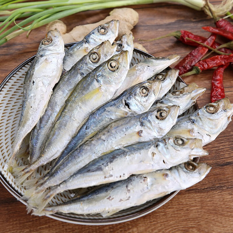 福建东山岛特产黄尾巴浪鱼干淡晒无盐海鱼即食鱼干海鲜特产干货