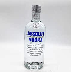 洋酒 ABSOLUT VODKA瑞典伏特加原味伏特加 原装进口