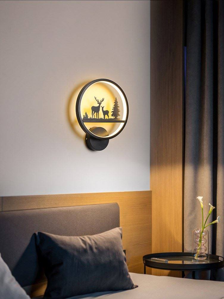 壁灯2022新款网红卧室主电视背景墙楼梯间专用客厅现代轻奢灯饰