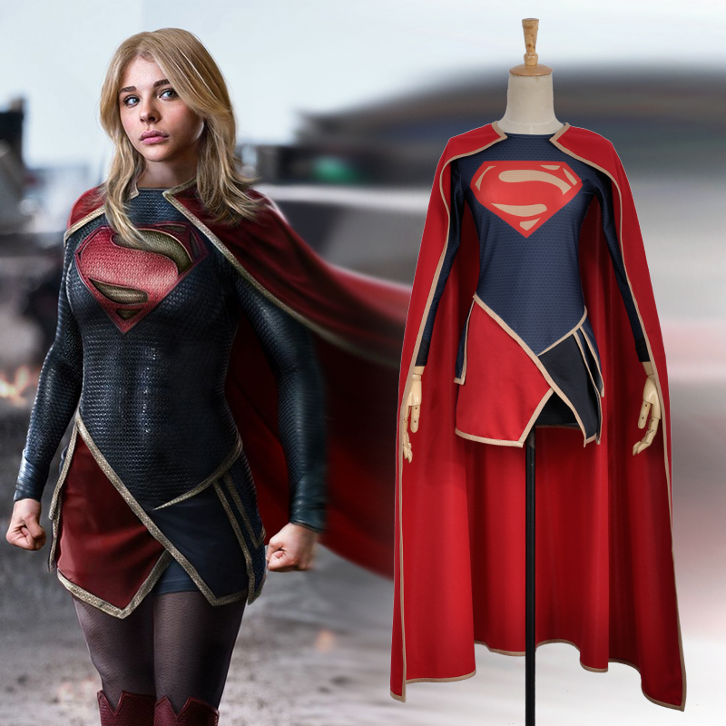 炫漫现货女超人supergirlwomen万圣节演出服cosplay女装cosplay女装