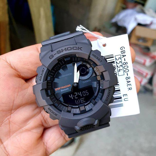 casio卡西欧男表g-shock 灰色可连接手机蓝牙计步手表gba800-8a优惠券