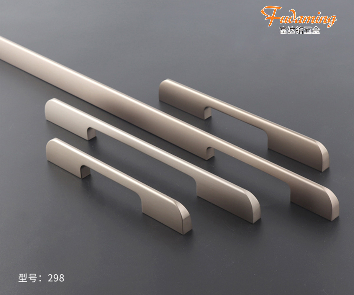 现代简约衣柜拉手香槟色橱柜鞋柜抽屉轻奢北欧实心加长把手