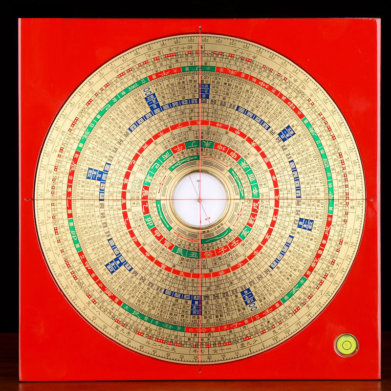 罗盘专业高精度铜罗经罗盘仪综合盘随身携带摆件