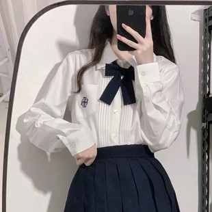 纯色领结女生JK制服小长柄日系校服配件水手服学士服毕业季蝴蝶结