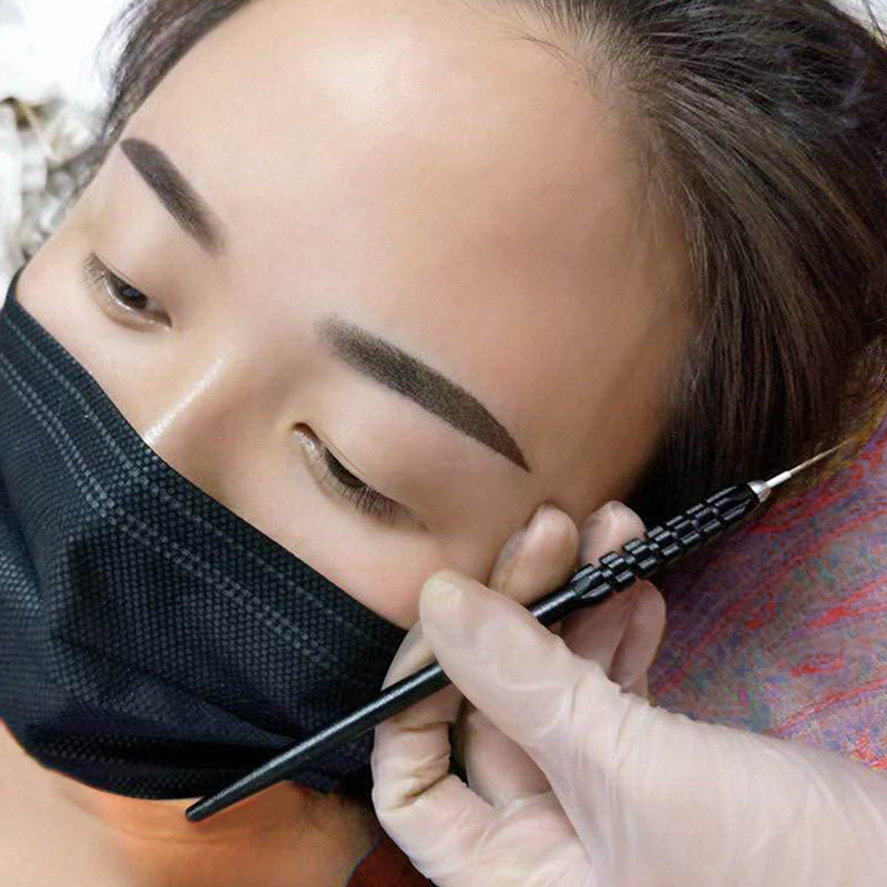 金宝神针纹绣针片半永久打雾三圆针正品收口水雾眉粉黛眉纹眉工具