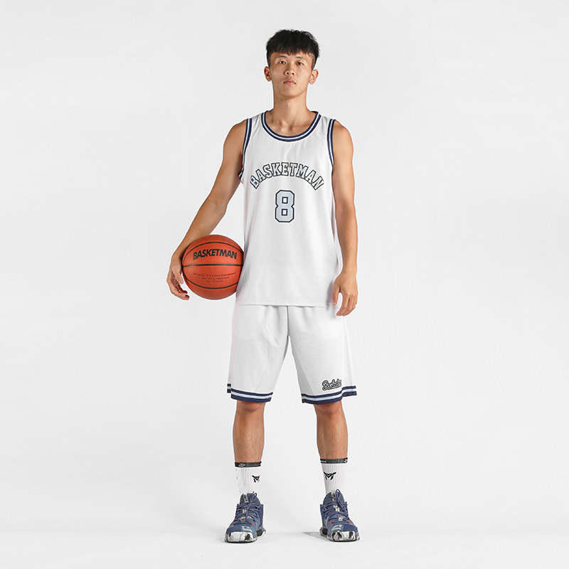 篮人篮球服套装男学生定制球服美式比赛训练队服印字背心夏季球衣