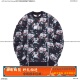 Kith Floral Panel Crewneck花卉不规则拼接刺绣破坏下摆圆领卫衣