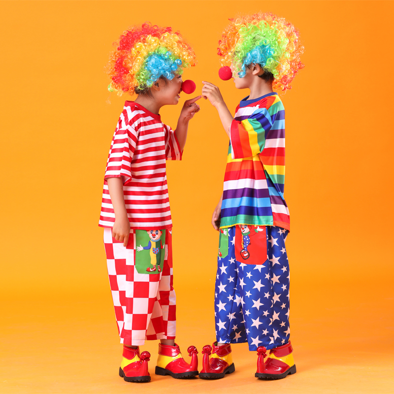 六一儿童演出服小丑服装化妆舞会中小学生运动会幼儿园表演服