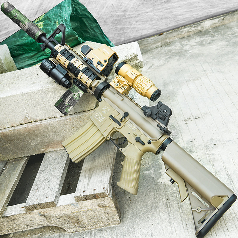 军典司马m4-cqb自动电动连发成人男孩抢真人cs玩具枪专用模型道具