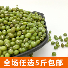 农家新鲜绿豆非转基因小绿豆汤生豆芽笨绿豆粥散装500g