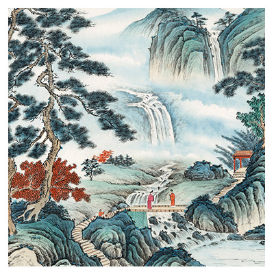 【双十二】刘永红《高山流水》山东青年美术家协会会员