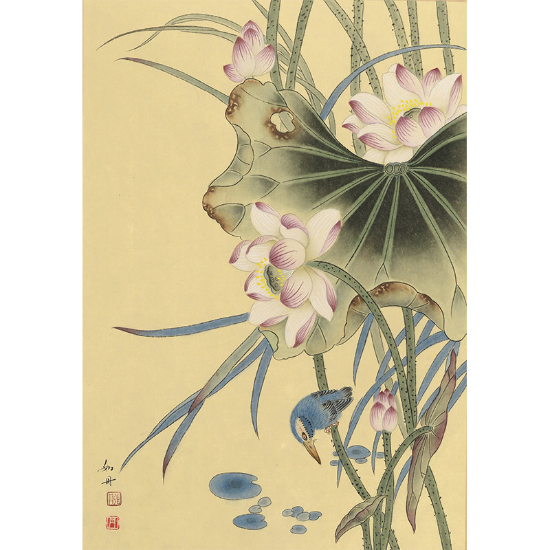 鲁迅美院 张丹《荷气》辽宁美协会员