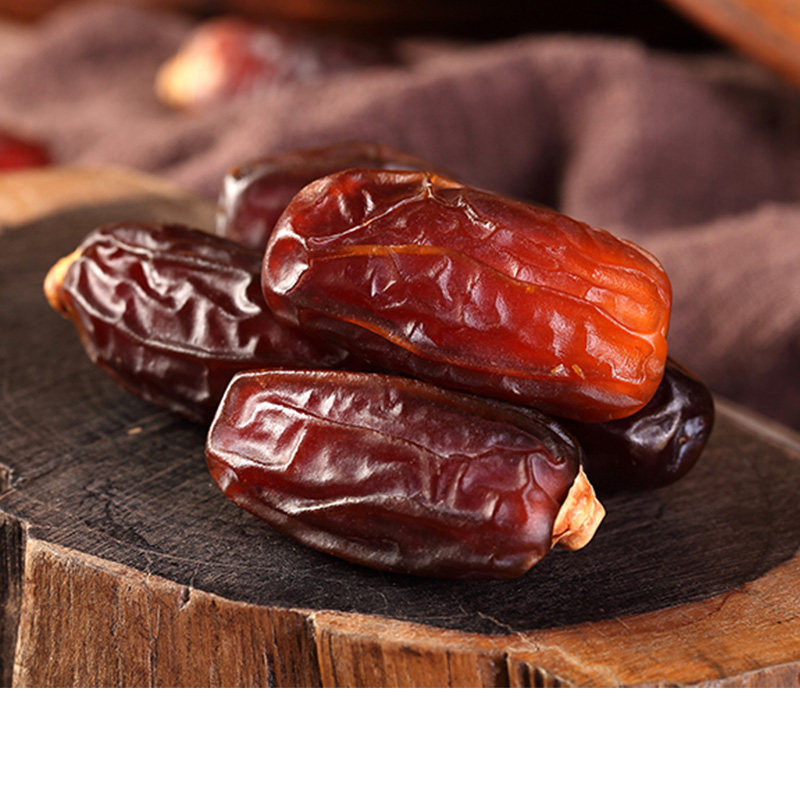 椰枣5斤装迪拜阿联酋特级免洗黑椰枣王新疆特产1000g沙特黄金椰枣