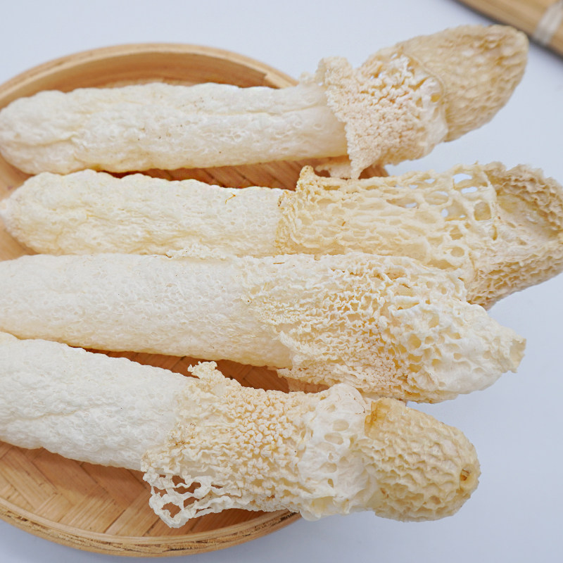 云南竹荪干货10g无硫菌织金短裙