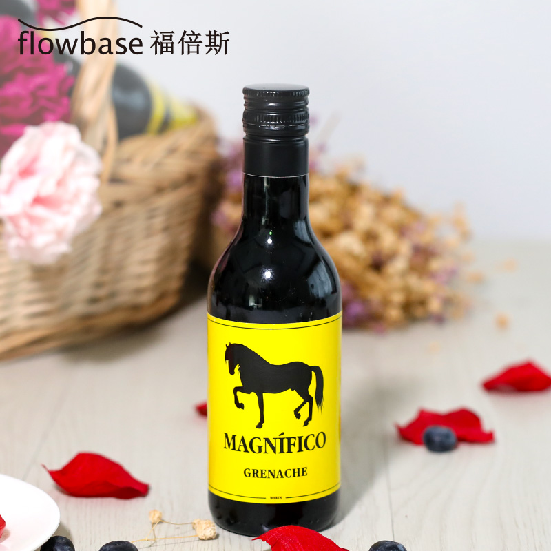 西班牙小瓶红酒187ML迷你小支干红干白葡萄酒睡前晚安红酒礼物