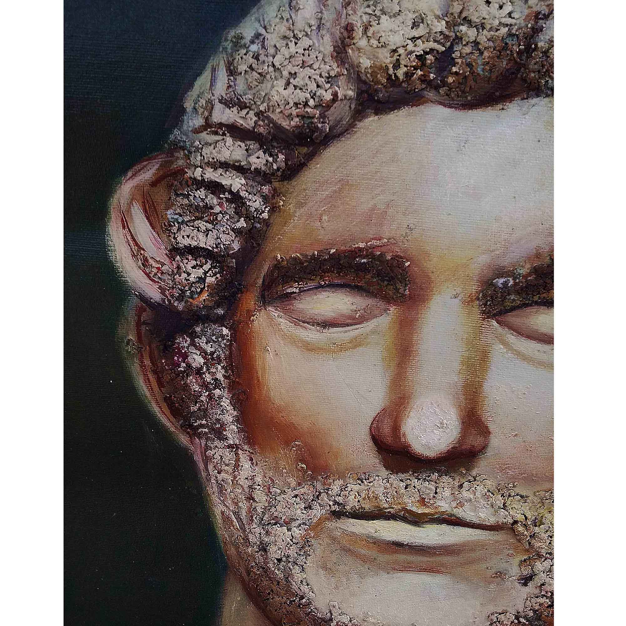 gabrielhy(美国)《荷马头像》画家珍藏27年