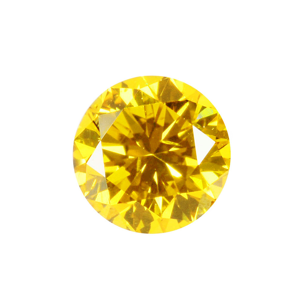 无保留底价0.318ct 天然黄钻裸石 可提供镶嵌款式