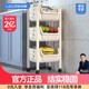 汉世刘家厨房置物架收纳架果蔬菜落地多层零食玩具用品菜篮子神器