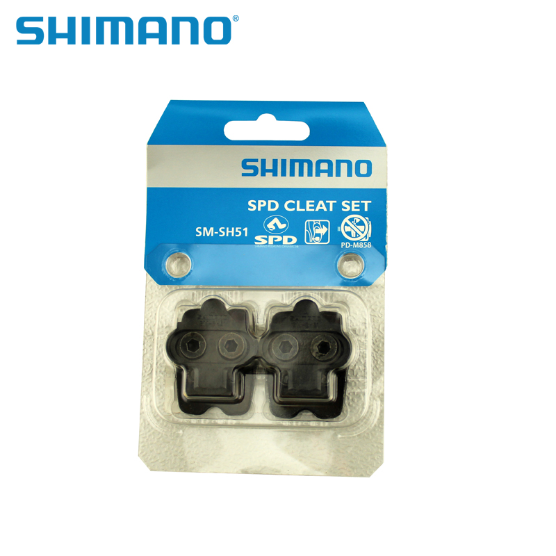 禧玛诺Shimano 山地锁踏锁片SM-SH51 SPD锁片 单车骑行鞋扣片夹板