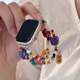 卡通小怪兽适用苹果iwatch10表带小米9pro表链红米watch5华为fit3