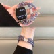 紫兰水晶适用苹果iwatchs10表带华为fit3小米9pro红米watch5表带