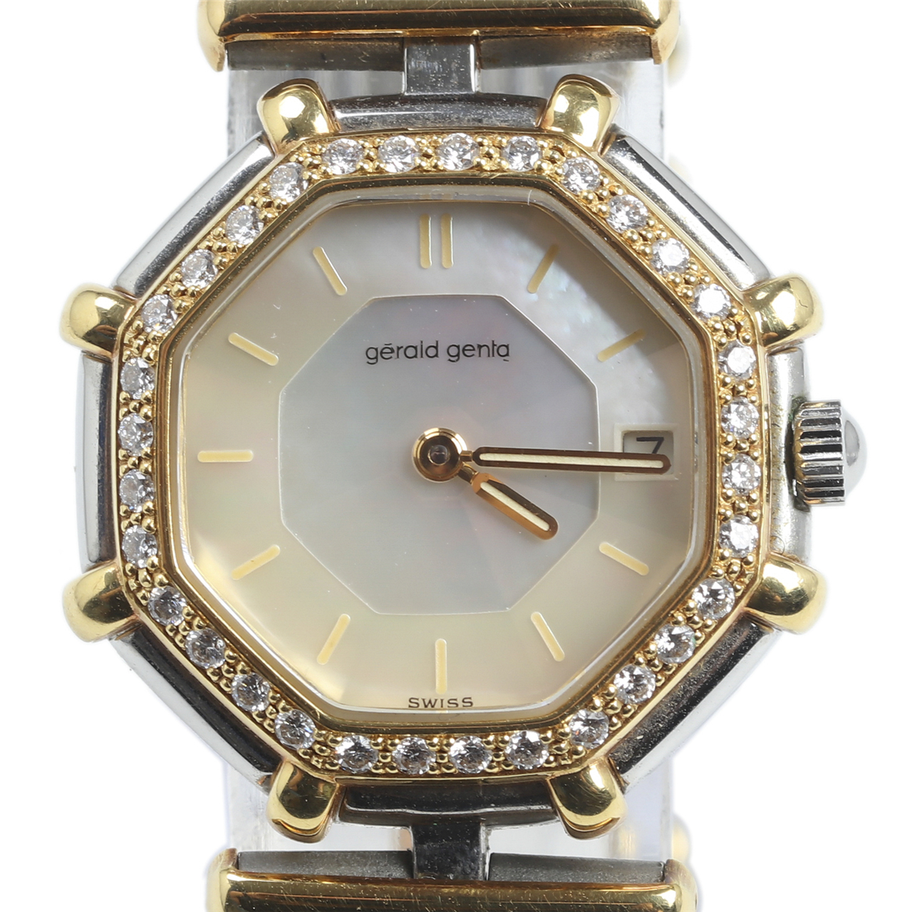 [9.5新]杰罗尊达gerald genta女士石英表