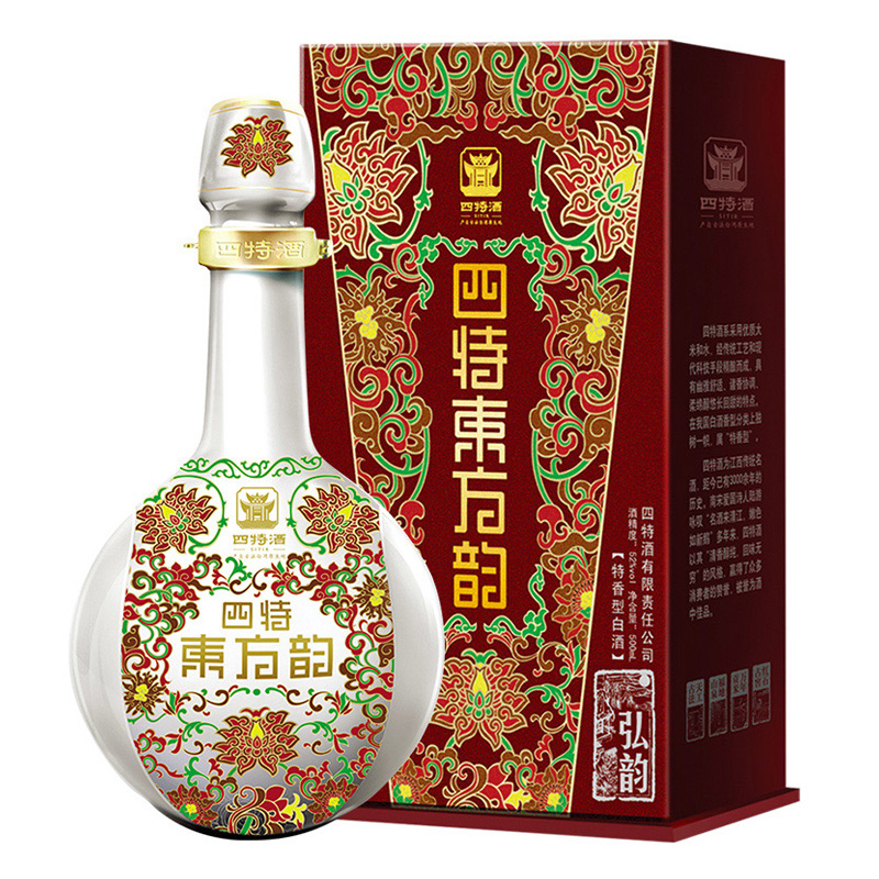 四特东方韵弘韵52度500ml*1瓶特香型白酒高档送礼【正品保障】