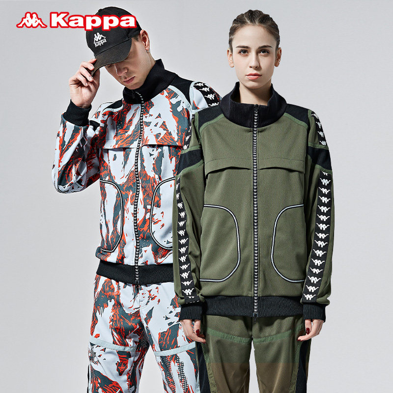 kappa卡帕串标仓石一树联名情侣男女运动卫衣开衫外套