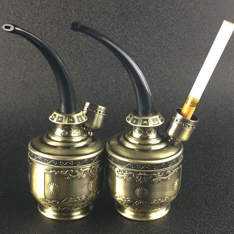 Large Bronze colour luxury Snuff Multiple filtration Water mouthpiece Hookah Pipe pipe full set Dual-use packagein the ZIPPO/Swiss Army Knife/Glasses , Smoking , Pipe category - from Buy2taobao.com to provide professional Taobao agent buy service