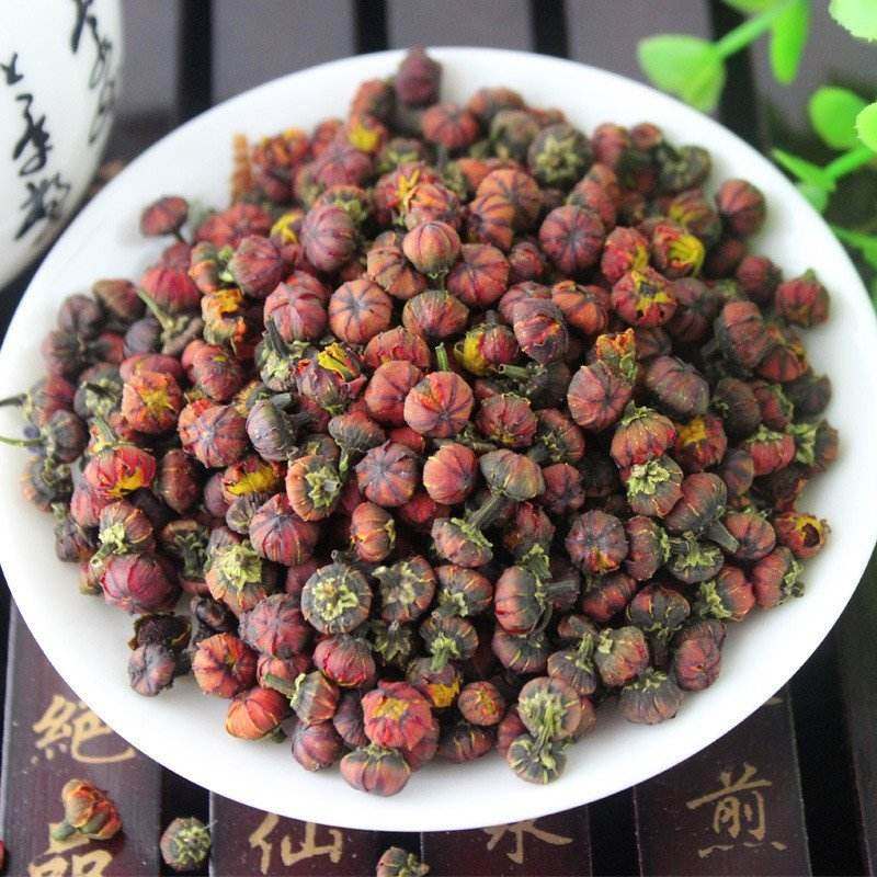 新疆野生昆仑雪菊胎菊红菊特级天山罗布麻野菊花茶昆仑山血菊100g