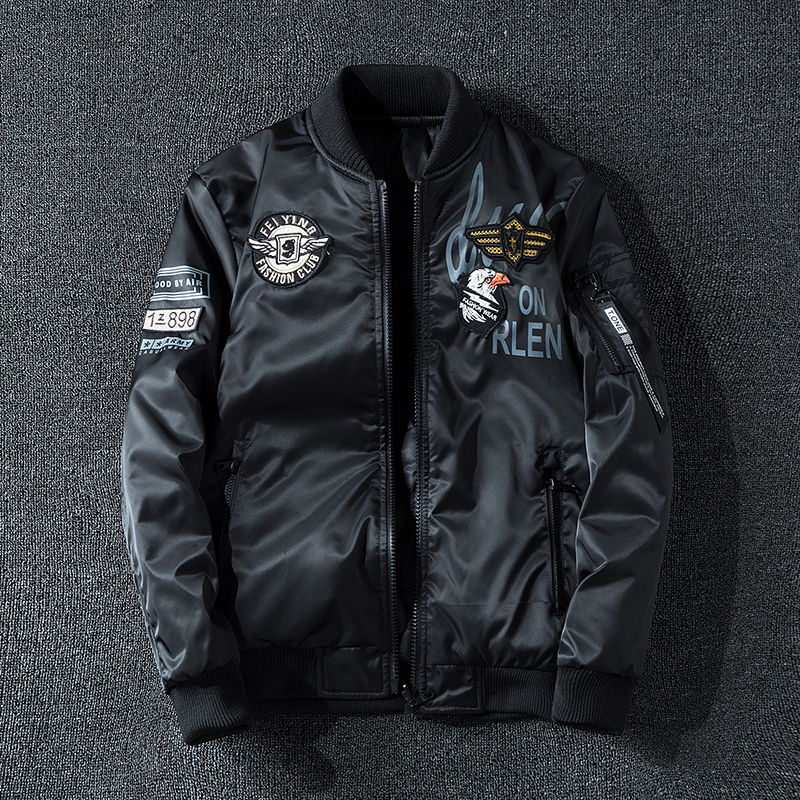 coat U.S.A air force ma-1 Pilot Jacket winter handsome With cotton thickening Large Double face Cottonin the Men's clothing, Cotton category - from Buy2taobao.com to provide professional Taobao agent buy service