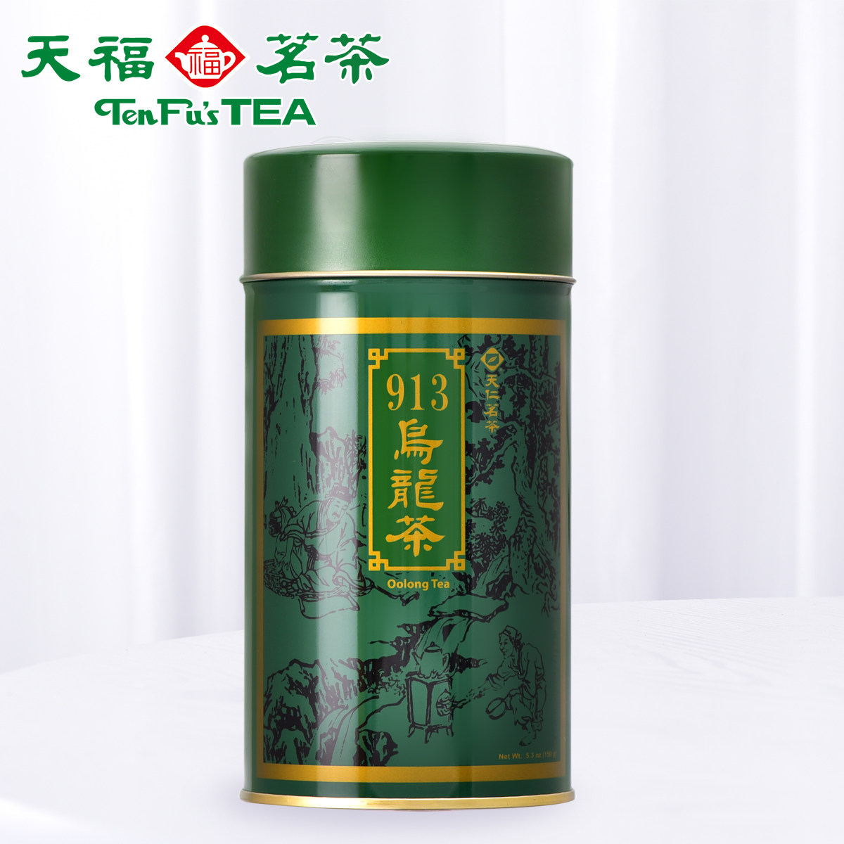 天福茗茶913乌龙茶茶叶台湾高山茶正宗冻顶乌龙150g装