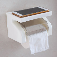 创意防水吸盘卫生卷纸盒卫生间浴室厕所纸巾盒卷纸纸巾架包邮