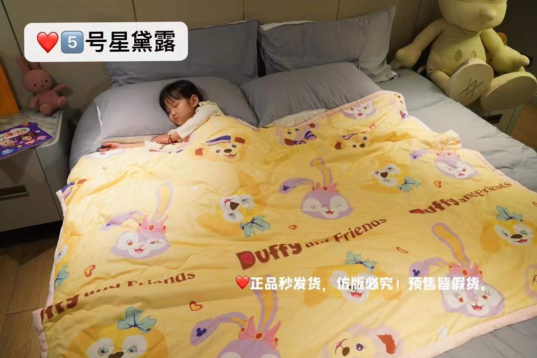 AAA上海迪士尼儿童被子幼儿园夏凉被宝宝薄被子可机洗