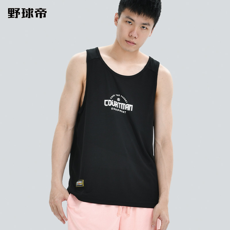 野球帝官方篮球背心透气速干排汗美式男女运动训练服无袖体恤基础