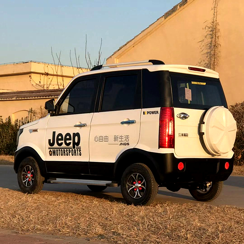 电动成人车四轮 四门四座_电动四轮代步车新能源家用汽车五门四座吉普