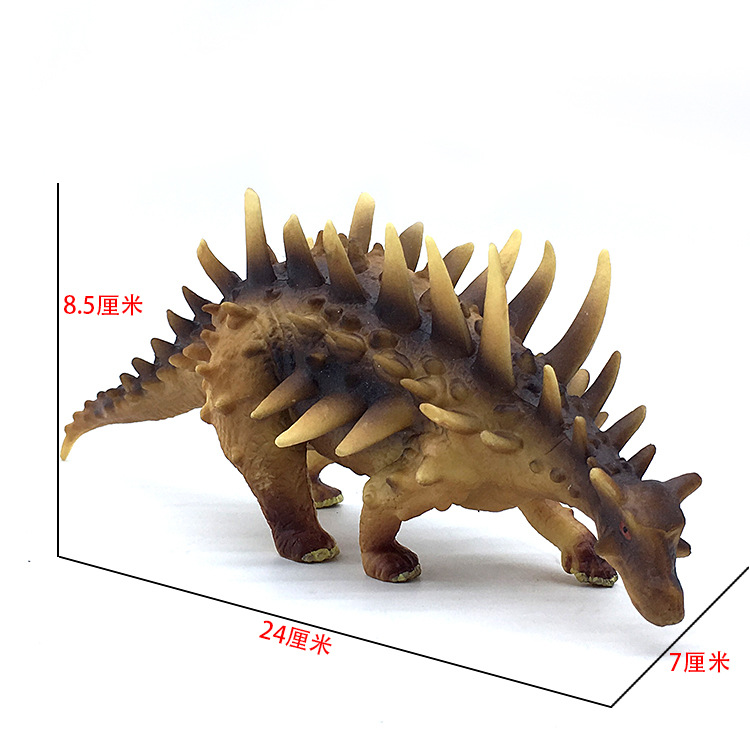 实心软胶恐龙玩具玩偶肯龙五角龙特价无盒0-7岁