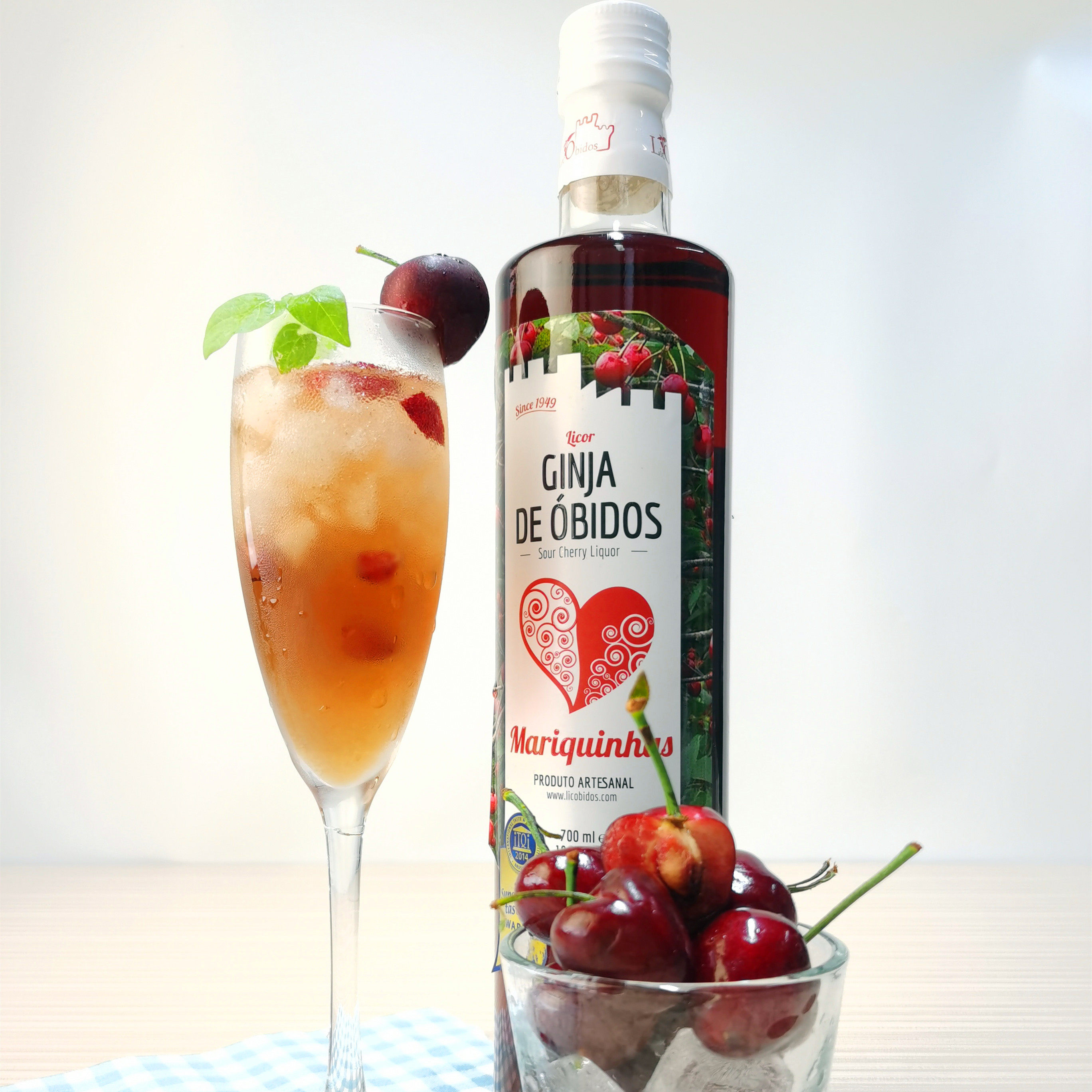 葡萄牙樱桃酒果酒甜酒高度数红酒利口酒进口少女女士晚安微醺小酒